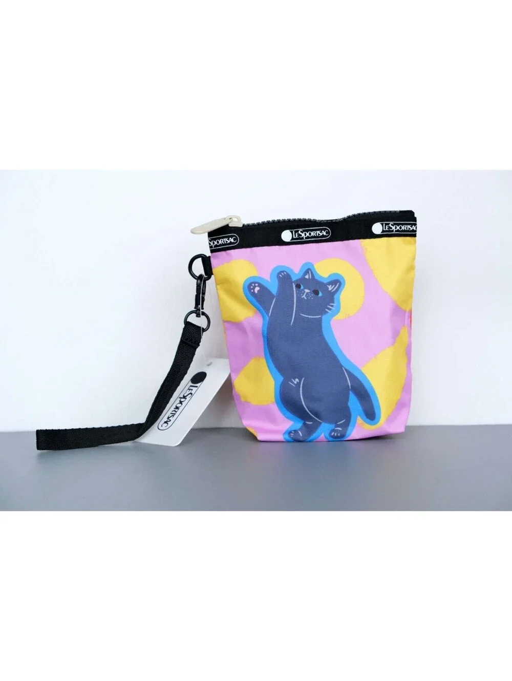 LeSportsac x Caicai R Cat Small Wristlet NWT - Picture 2 of 8
